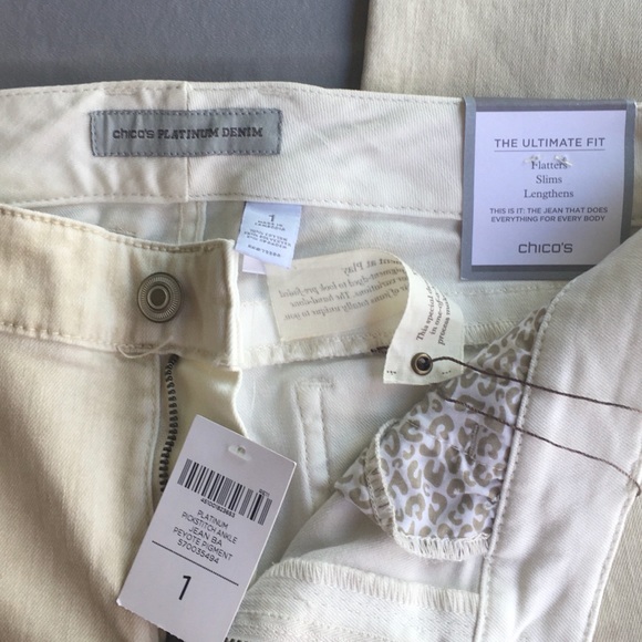 Chico’s Platinum Denim - Picture 3 of 6
